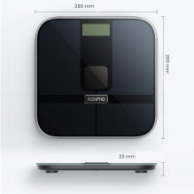 RENPHO Elis Solar 2 Smart Scale A020, black RENPHO Elis Solar 2 Smart Scale A020, black