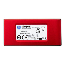 Kingston XS1000 1TB External SSD Drive Red (SXS1000R / 1000G) Kingston XS1000 1TB External SSD Drive Red (SXS1000R / 1000G)