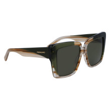 Akiniai nuo saulės FERRAGAMO moterims SF1060SN-263 (Lęšis / tiltelis / auselė) 55 / 14 / 140 mm Akiniai nuo saulės FERRAGAMO moterims SF1060SN-263 (Lęšis / tiltelis / auselė) 55 / 14 / 140 mm