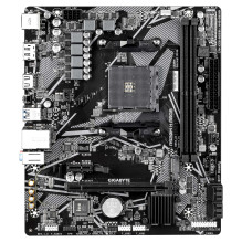 Mainboard, GIGABYTE, AMD A520, Socket AM4, micro ATX, RAM DDR4-SDRAM, 2xSlots, 1xNumber of M.2 (M) slots, A520MHARGB