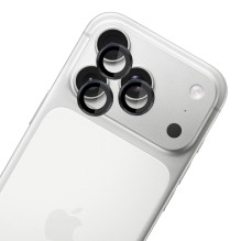 Apsauginis stikliukas kamerai 3mk Lens Pro Apple iPhone 18 Pro / 18 Pro Max juodas Apsauginis stikliukas kamerai 3mk Lens Pro Apple iPhone 18 Pro / 18 Pro Max juodas