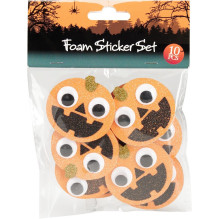 STICKERS HALLOWEEN WITH EYES 10PCS STICKERS HALLOWEEN WITH EYES 10PCS