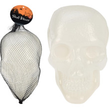 DECORATION SKULL 10X18X15CM