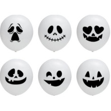 BALLOONS HALLOWEEN 22X25CM 12PCS BALLOONS HALLOWEEN 22X25CM 12PCS