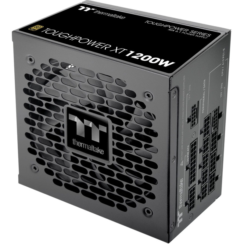 Maitinimo blokas Thermaltake Toughpower XT 1200W ATX3.1 / GEN5 80+G BK mažmeninė prekyba