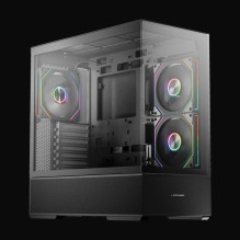 LC-Power LC-Power LC-812B-ON Onyx Vision Case