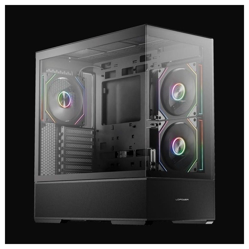 LC-Power LC-Power LC-812B-ON Onyx Vision Case