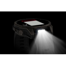 Garmin Fenix 9 - 47mm, Carbon Grey DLC Titanium with Black Silicone Band