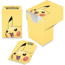 Pikachu Full-View kortų laikymo dėžutė (geltona) Pokémon Ultra Pro