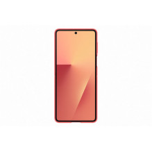 Telefono Dėklas - Samsung Galaxy Flip7 Silikoninis Apsauginis Dėklas, Raudonas Telefono Dėklas - Samsung Galaxy Flip7 Silikoninis Apsauginis Dėklas, Raudonas