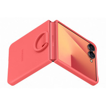 Telefono Dėklas - Samsung Galaxy Flip7 Silikoninis Apsauginis Dėklas, Raudonas Telefono Dėklas - Samsung Galaxy Flip7 Silikoninis Apsauginis Dėklas, Raudonas