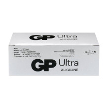 AA Baterijos - GP Ultra Šarminės LR6, 40 vnt. AA Baterijos - GP Ultra Šarminės LR6, 40 vnt.