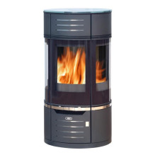 ATRIUM 9 BLACK+GLASS PLATE 9KW