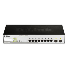 Pārslēdzējs DGS-1210-08P 8GE PoE 2SFP