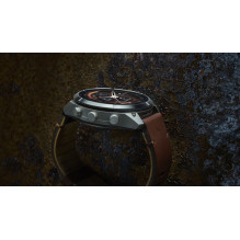 Garmin Fenix 9 Pro - inReach, 51mm Titanium with Autumn Orange / Spark Orange Silicone Band