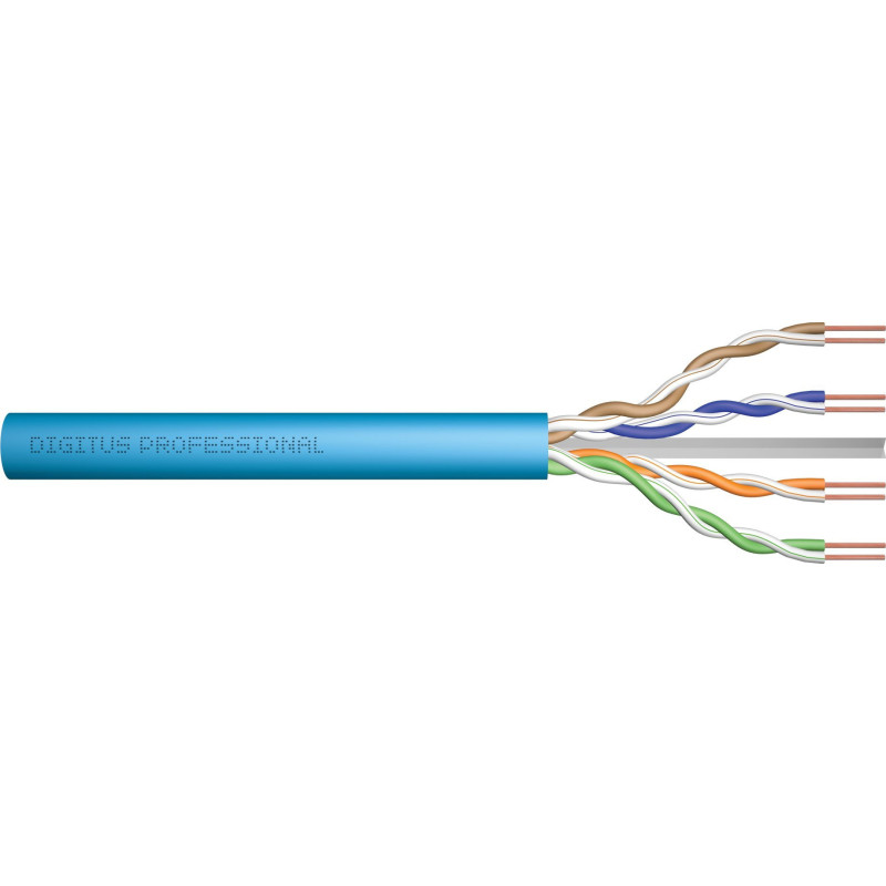 Digitus Telecommunications cable U / UTP cat. 6A LS0H blue wire Eca DK-1613-A-VH-5 / 500m /