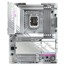 GIGABYTE B860 AORUS ELITE WIFI7 ICE Motherboard - Intel Core Ultra Series CPUs, 14+1+2+1 Phases VRM, up to 9200MHz DDR5,