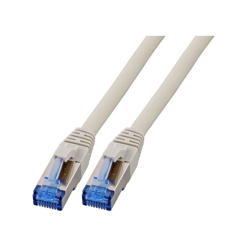 EFB RJ45 patch cable S / FTP, Cat.6A, Cat7 TPE superflex, 25m, grey