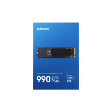 Samsung 990 EVO Plus 2 TB (PCIe 4.0 x4 / 5.0 x2, NVMe 2, M.2 2280, intern) Samsung 990 EVO Plus 2 TB (PCIe 4.0 x4 / 5.0 x2, NVMe 2, M.2 2280, intern)
