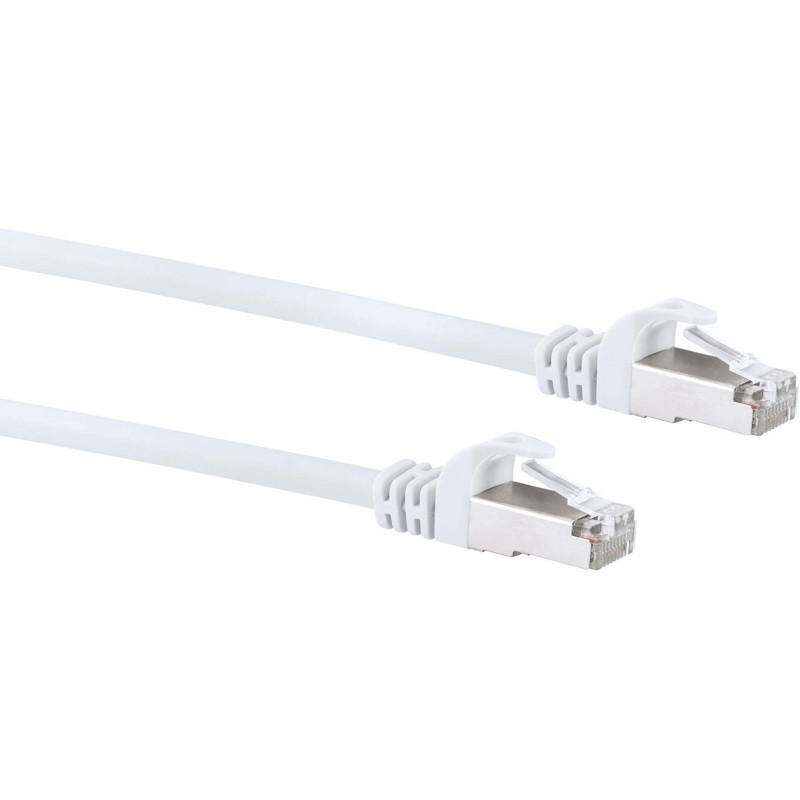 Schwaiger white 30 m Cat6 SF / UTP (S-FTP) network cable