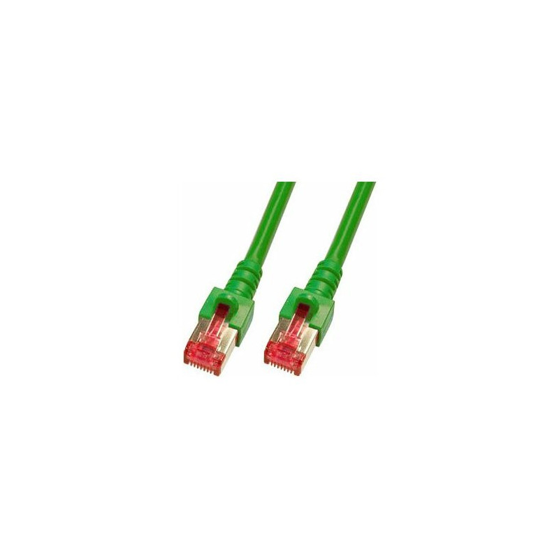 EFB Electronic ECOLAN Patch Cable RJ-45 (M) to RJ-45 (M) 25 m pairs in metal foil (PiMf) CAT 6 Green (K5514.25)