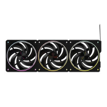 Zalman ZM-DF120 A3, 120mm Daisy Chain Fan, PWM, 3Pack, Black