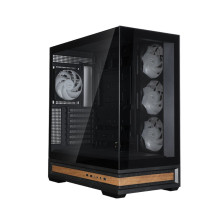 Zalman P40 NAMU, ATX Mid Tower PC Case, 4 x 120mm ARGB Fans, Black