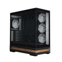 Zalman P40 NAMU, ATX Mid Tower PC Case, 4 x 120mm ARGB Fans, Black