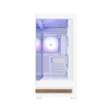 Zalman P40 NAMU, ATX Mid Tower PC Case, 4 x 120mm ARGB Fans, White