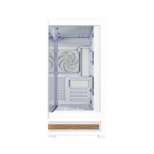 Zalman P40 NAMU, ATX Mid Tower PC Case, 4 x 120mm ARGB Fans, White