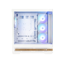 Zalman P40 NAMU, ATX Mid Tower PC Case, 4 x 120mm ARGB Fans, White