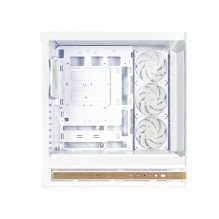 Zalman P40 NAMU, ATX Mid Tower PC Case, 4 x 120mm ARGB Fans, White