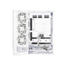 Zalman P40 NAMU, ATX Mid Tower PC Case, 4 x 120mm ARGB Fans, White