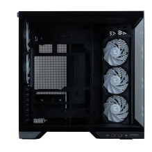 Zalman D50, ATX Mid Tower PC Case, 3 x 120mm Fans, Black