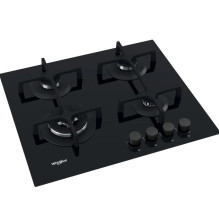 „Whirlpool AKT 627 / NB1“ juoda, įmontuojama, 59 cm, dujinė, 4 kaitvietė(-s), „Whirlpool AKT 627 / NB1“ juoda, įmontuojama, 59 cm, dujinė, 4 kaitvietė(-s),