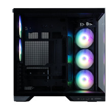 Zalman D50, ATX Mid Tower PC Case, 3 x 120mm Fans, Black