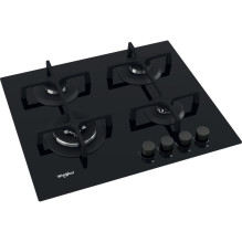 „Whirlpool AKT 627 / NB1“ juoda, įmontuojama, 59 cm, dujinė, 4 kaitvietė(-s), „Whirlpool AKT 627 / NB1“ juoda, įmontuojama, 59 cm, dujinė, 4 kaitvietė(-s),