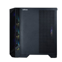 Zalman D50, ATX Mid Tower PC Case, 3 x 120mm Fans, Black
