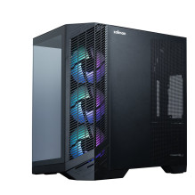 Zalman D50, ATX Mid Tower PC Case, 3 x 120mm Fans, Black