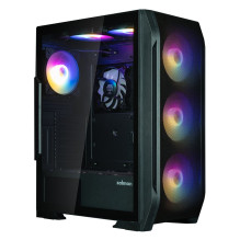 Zalman N7 PLUS V2, ATX Mid Tower PC Case, 6 x 120mm RGB Fans, 1 x 120mm Fan, Black