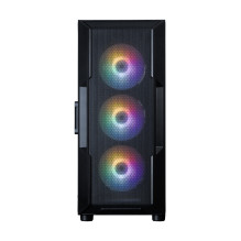 Zalman I3 NEO V2, ATX Mid Tower PC Case, 4 x 120mm RGB Fans, Black