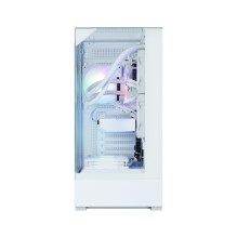 Zalman P40 PRISM PLUS, ATX Mid Tower PC Case, 3 x 120mm ARGB Fans, White