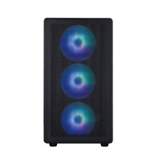 Zalman M5, mATX Mini Tower PC Case, 120mm ARGB x 4, Black