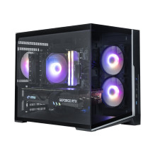 Zalman D30, mATX Mini Tower PC Case, 3 x 120mm ARGB Fans, Black