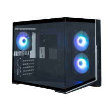 Zalman D30, mATX Mini Tower PC Case, 3 x 120mm ARGB Fans, Black