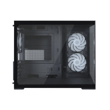 Zalman D30, mATX Mini Tower PC Case, 3 x 120mm ARGB Fans, Black