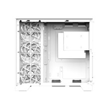 Zalman D40, ATX Mid Tower PC Case, 7 x 120mm ARGB Fans, White