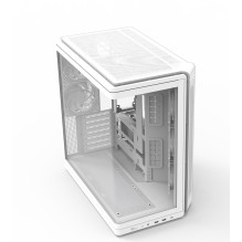 Zalman P60, ATX Mid Tower PC Case, 5 x 120mm ARGB Fans, White