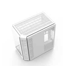 Zalman P60, ATX Mid Tower PC Case, 5 x 120mm ARGB Fans, White