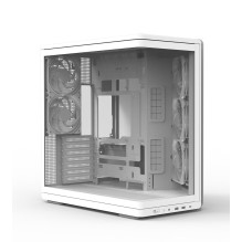 Zalman P60, ATX Mid Tower PC Case, 5 x 120mm ARGB Fans, White
